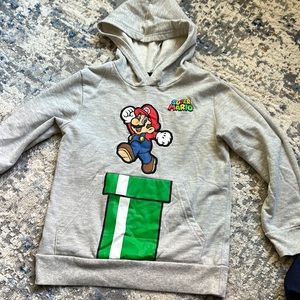 Super Mario Boy’s hoodie sz S